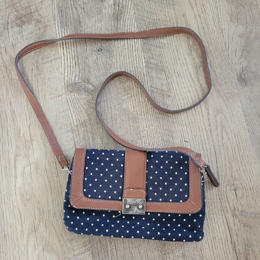 Chaps Polka Dot Purse